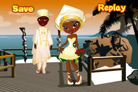 African Bride Dress Up - náhled
