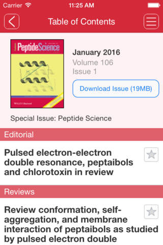 Peptide Science - náhled