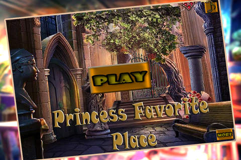 Princess Favorite Place Hidden Object - náhled