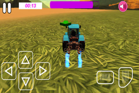 Flying Farm Tractor Simulator - náhled