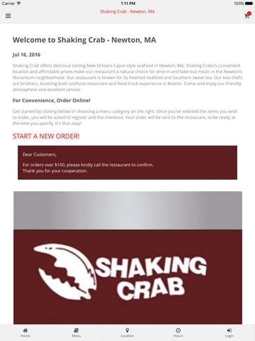 Shaking Crab - Newton, MA Online Ordering - náhled