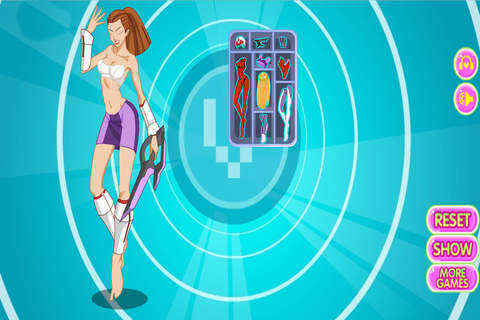 Gun Girl Dressup Fun - náhled