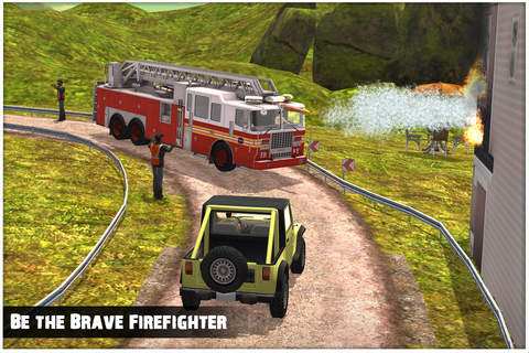 Emergency Rescue Operations - Fire Truck Driving - náhled