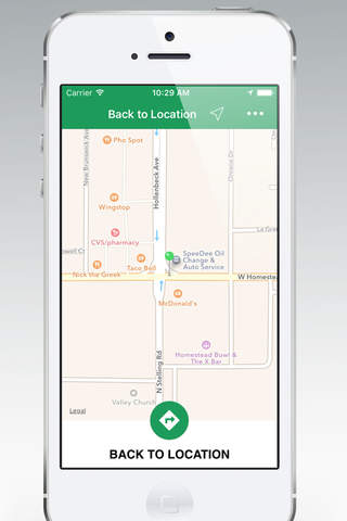 Way Back : find your car or hotel - náhled