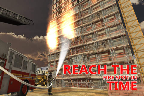 Fire Rescue Truck Simulator – Drive firefighter lo - náhled