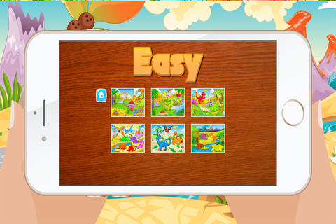 Dinosaur Games for kids Free - Cute Dino Train Jig - náhled