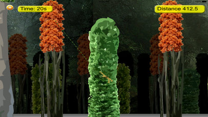 Amazon Gorilla Warrior In Rope - Amazing Jump and Fly Game screenshot 4