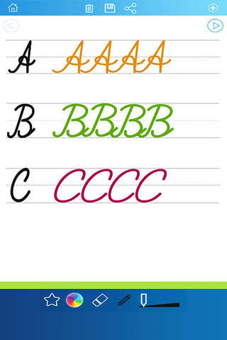 Handwriting Worksheets ABC 123 Educational Games F - náhled