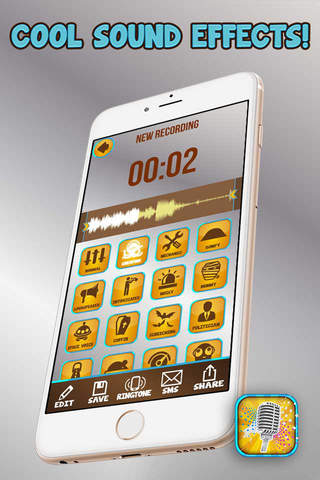 Voice Changer Audio Effects – Funny Sound Recorder - náhled