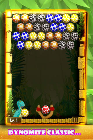 Crazy Eggs Shooter: Dinosaur Bubble - náhled