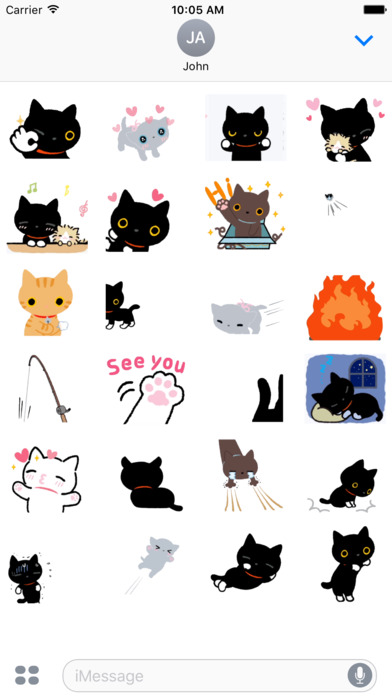 Cute Cat Moving Stickers - Animated Emojis | Apps | 148Apps