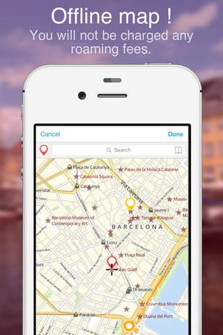 Lost in Barcelona... Offline map - náhled