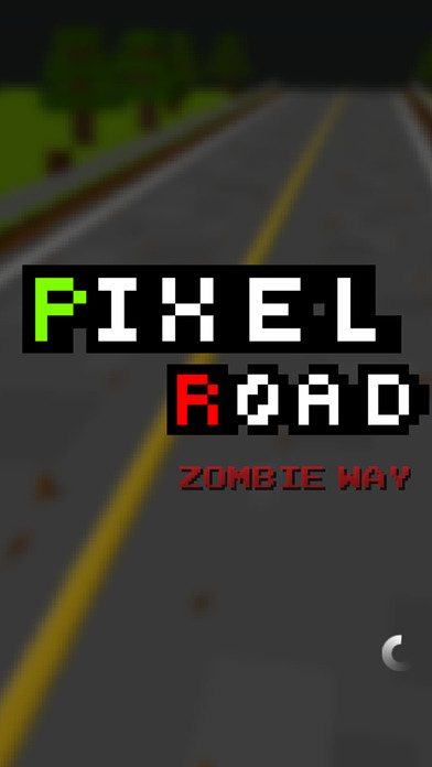 Pixel Road - Zombie Way screenshot 1