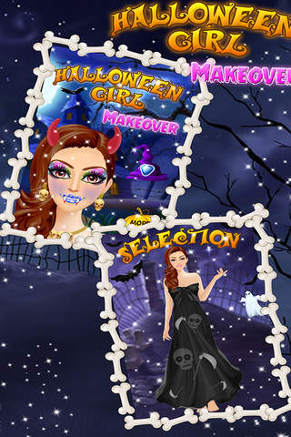 Halloween Makeover Salon Girls Games - náhled