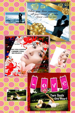 Sweet Love Frames - náhled