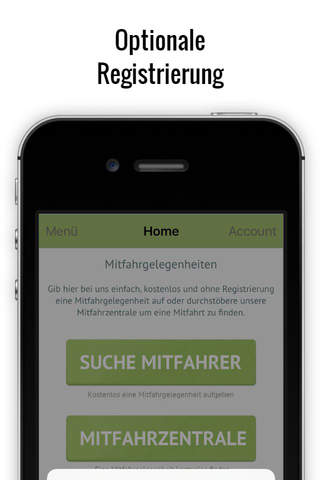 Mitfahrer suchen - náhled