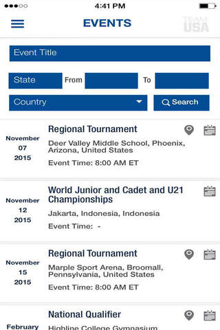 USA Karate App - náhled