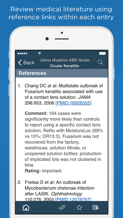 Johns Hopkins ABX Guide 2017 screenshot 4