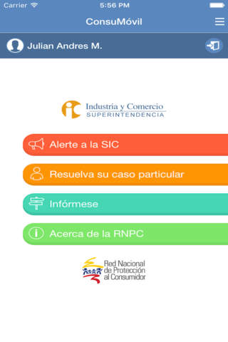 ConsuMóvil - náhled