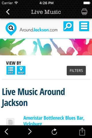 AroundJackson.com - náhled