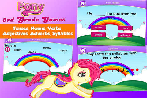 Pony 3rd Grade Kids Learning Games School Edition - náhled