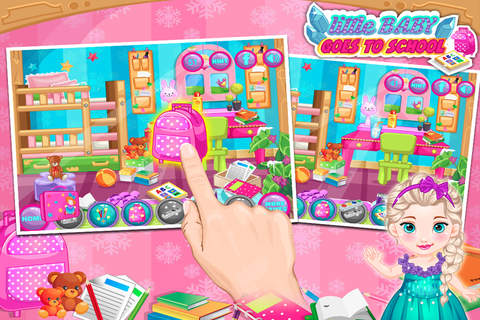 Little Baby Goes To School Games - náhled
