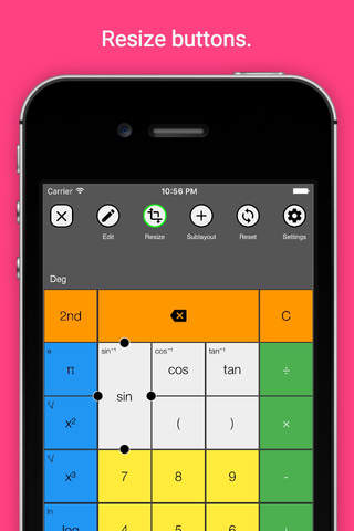 CapCalc - Build a custom calculator - náhled