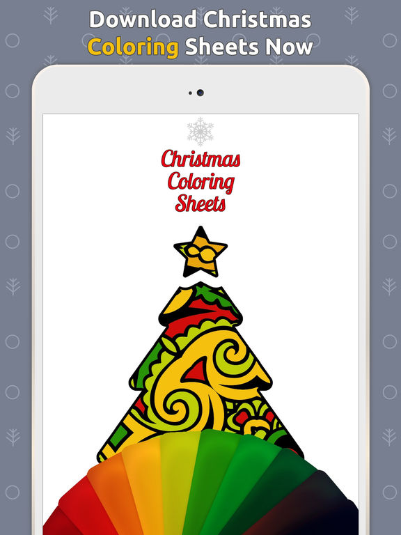Christmas Coloring Sheets Book screenshot 6