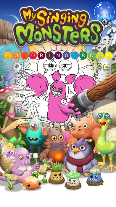 My Singing Monsters: Coloring Book screenshot 1