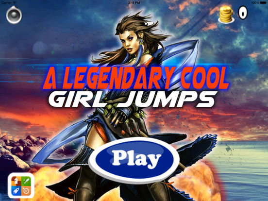 A Legendary Cool Girl Jumps - Funny Jump Go Game screenshot 6
