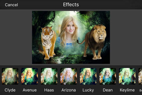 Wild Animal Photo Frames & Photo Editor - náhled