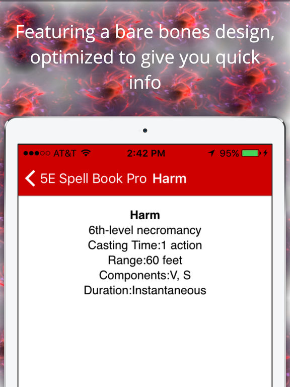 5E Spell Book Pro for Dungeons and Dragons screenshot 6