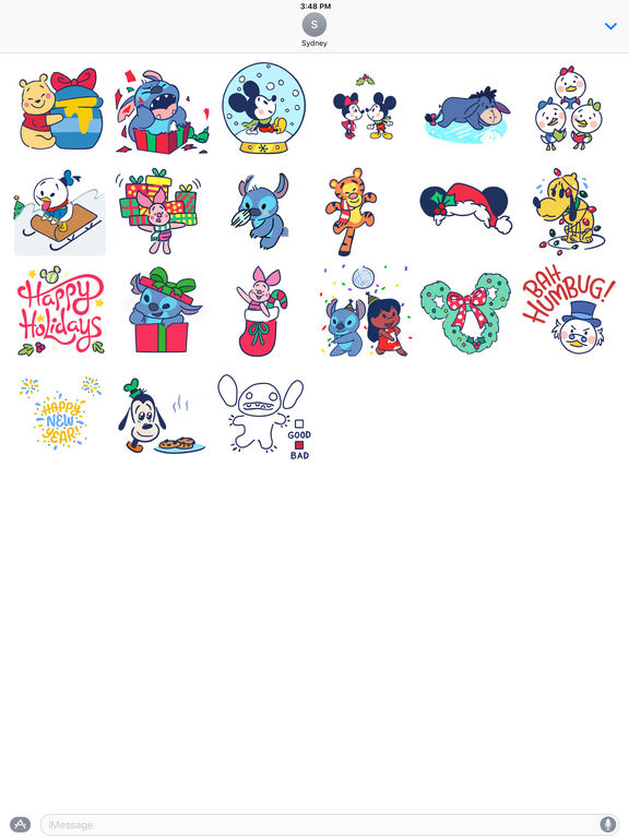 Disney Stickers: Holiday Cheer screenshot 10