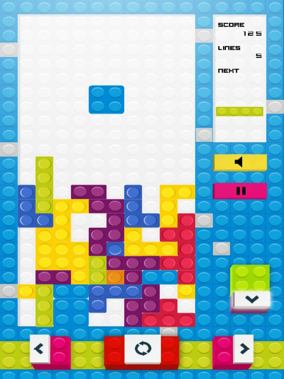 digital tetris blocks