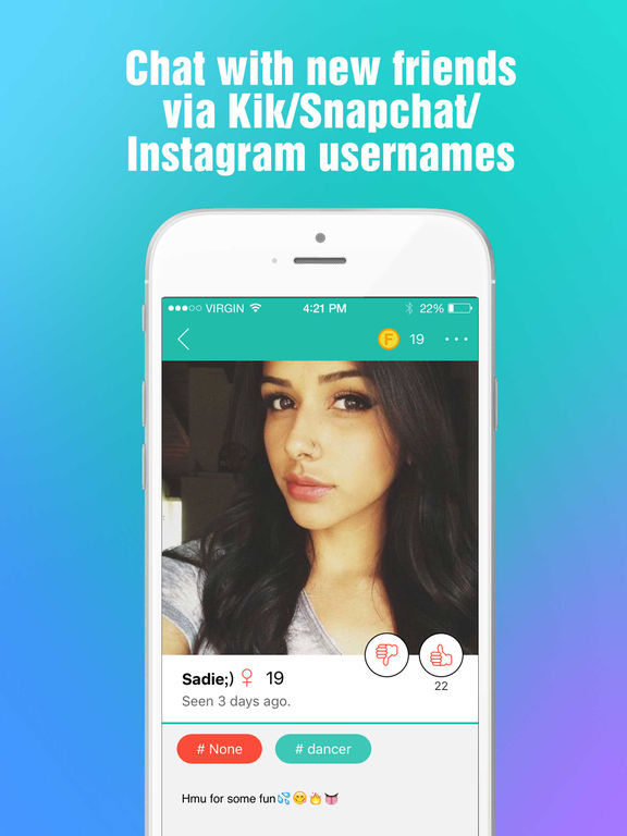 Find Friends - Add Usernames for Kik & Snapchat screenshot 5.