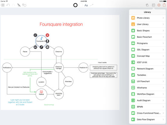 Grafio Lite 3 - Diagrams & Ideas Screenshot