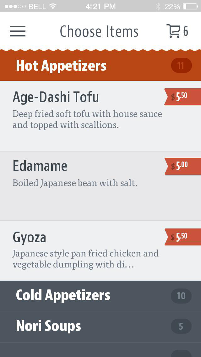 Nori Sushi screenshot 3