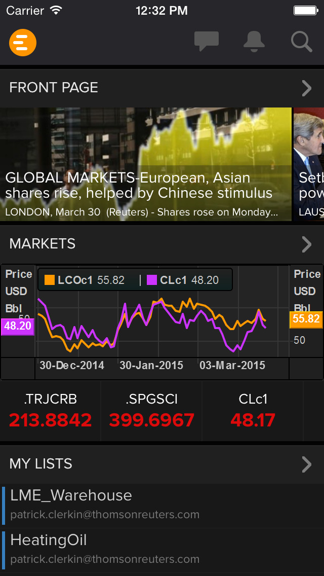 Thomson Reuters Eikon image #1