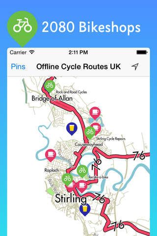 All about Offline National Cycle Routes UK - Offline Maps of Britain's ...