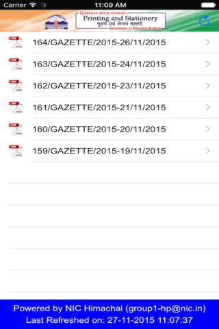 eGazette Rajpatra of Himachal - náhled