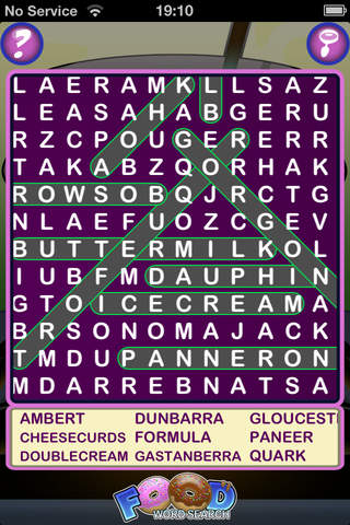 Epic Food Word Search - giant wordsearch puzzle (a - náhled