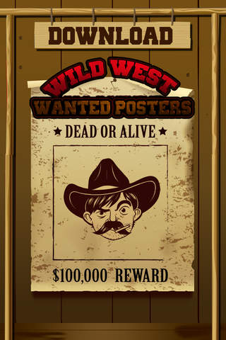 Wild West Wanted Poster Maker - Make Your Own Wild - náhled