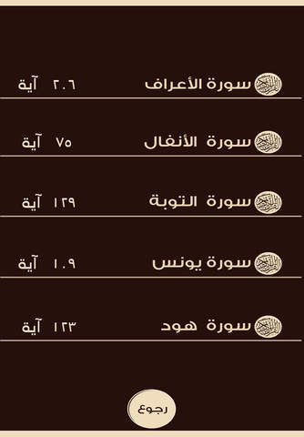 سورة الأعراف الى سورة هود ـ السنيدي للوازم الرحلات - náhled