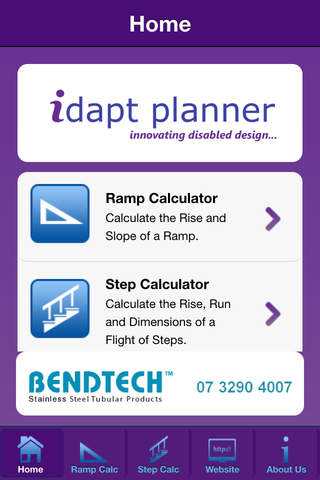 Idapt Ramp & Step Calculator - náhled