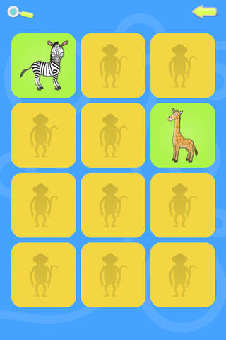 Preschool Memory Match - Farm and Jungle Animal So - náhled
