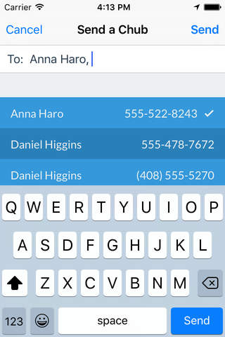 Chub - ETA and Location Sharing - náhled