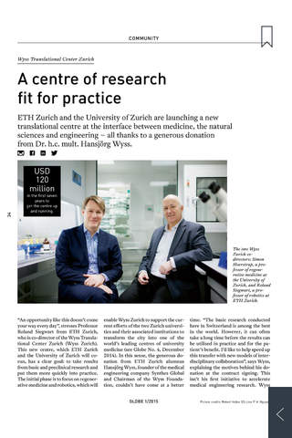 Globe - The ETH Magazine - náhled