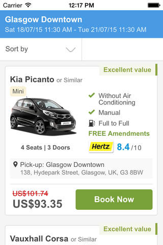 Car Rent from $19 - náhled