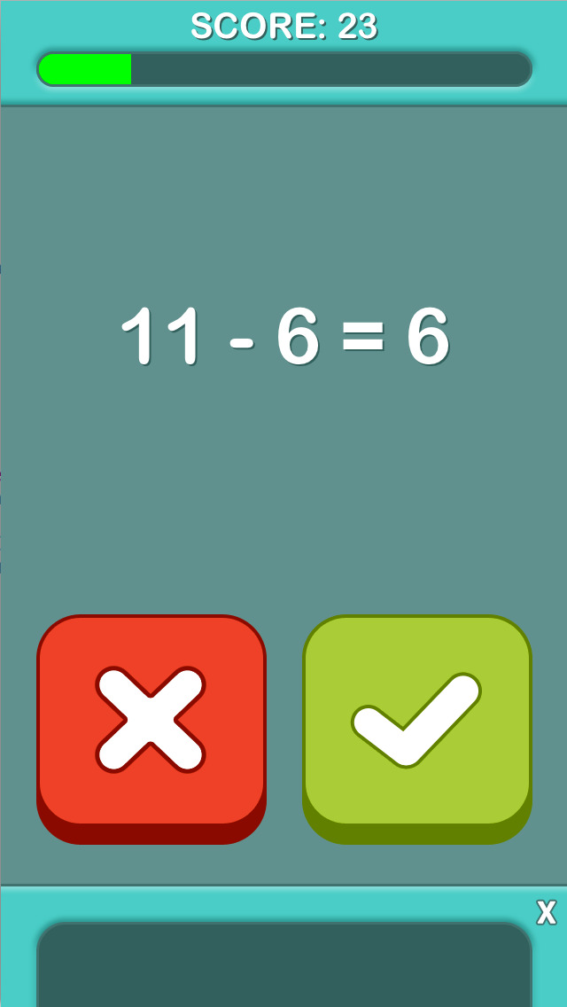 Add 60 Seconds for Brain Power - Subtraction Lite Free screenshot 3
