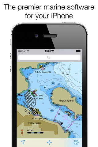 Charts & Tides - náhled